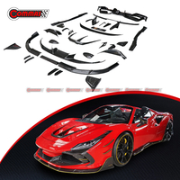 Kits de carrosserie Mansory en fibre de carbone pour Ferrari F8